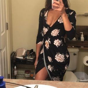 Wrap dress floral